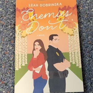 'Enemies Don't' Novel - Orange Cover